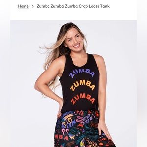 Zumbawear loose tank